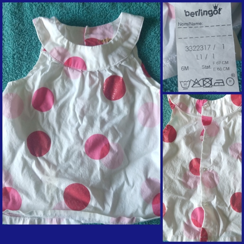 Berlingot baby girl dress